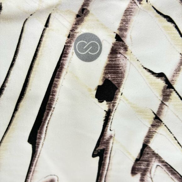 Calia Inspire Scoop Neck Tank Top Cream Brown Black Womens Size XS - Picture 6 of 9